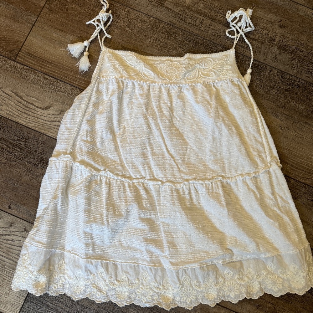 By Anthropologie Tie-Shoulder Cami